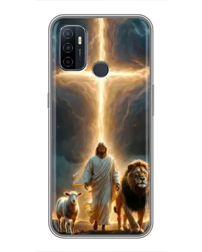 Чохол для OPPO A53 з картинкою «Лев Юди та Світло» Чохол для OPPO A53 з картинкою «Лев Юди та Світло»