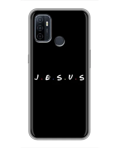 Чохол для OPPO A53 з картинкою «Крапки віри J.E.S.U.S.» Чохол для OPPO A53 з картинкою «Крапки віри J.E.S.U.S.»