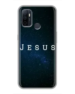 Чохол для OPPO A53 з картинкою «Зоряне небо Jesus»