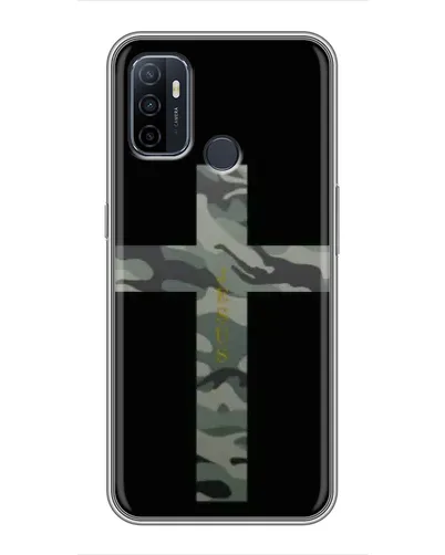 Чохол для OPPO A53 з картинкою «Мілітарі Хрест» Чохол для OPPO A53 з картинкою «Мілітарі Хрест»