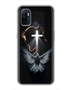 Чохол для OPPO A53 з картинкою «Голуб та Світло»