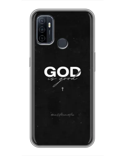 Чохол для OPPO A53 з картинкою «GOD — Бог над усім» Чохол для OPPO A53 з картинкою «GOD — Бог над усім»