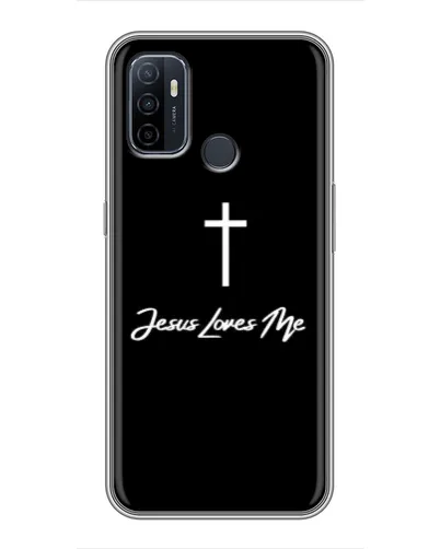 Чохол для OPPO A53 з картинкою «Ісус любить тебе» Чохол для OPPO A53 з картинкою «Ісус любить тебе»