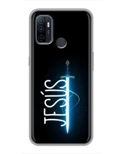 Чохол для OPPO A53 з картинкою «Меч Духа Jesus»