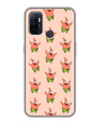 Чехол для OPPO A53 с картинкой «Патрик Стар паттерн» Чехол для OPPO A53 с картинкой «Патрик Стар паттерн»