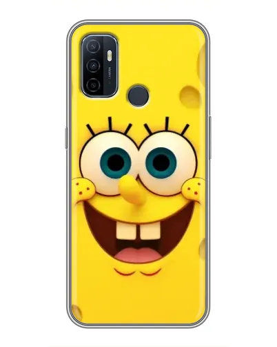 Чехол для OPPO A53 с картинкой «Губка Боб улыбка» Чехол для OPPO A53 с картинкой «Губка Боб улыбка»
