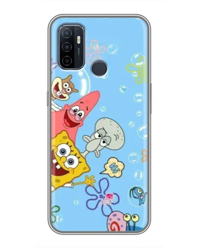 Чехол для OPPO A53 с картинкой «Веселые пузырьки» Чехол для OPPO A53 с картинкой «Веселые пузырьки»