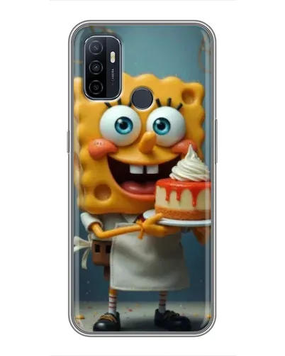 Чехол для OPPO A53 с картинкой «Повар Спанч Боб» Чехол для OPPO A53 с картинкой «Повар Спанч Боб»