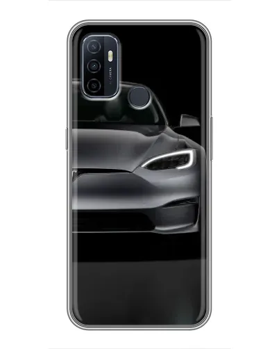 Чехол для OPPO A53 с картинкой «Tesla Model S Look»