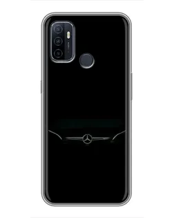 Чехол для OPPO A53 с картинкой «Mercedes Stealth Look»