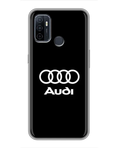Чехол для OPPO A53 с картинкой «Классическое лого Audi»