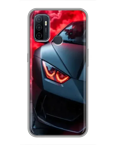 Чехол для OPPO A53 с картинкой «Lamborghini красное сияние» Чехол для OPPO A53 с картинкой «Lamborghini красное сияние»