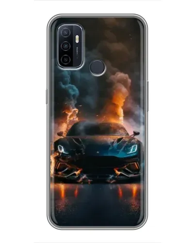 Чехол для OPPO A53 с картинкой «Lamborghini дымная эстетика» Чехол для OPPO A53 с картинкой «Lamborghini дымная эстетика»