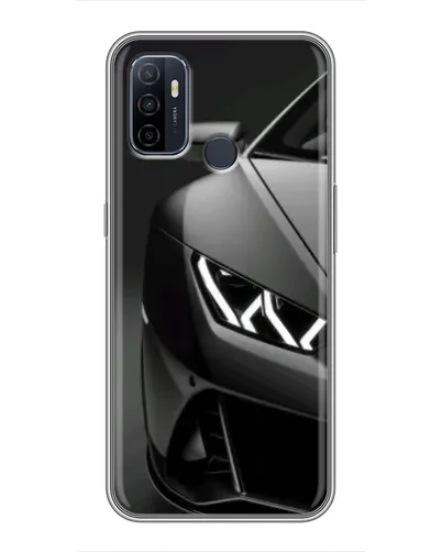Чехол для OPPO A53 с картинкой «Lamborghini фары детализация» Чехол для OPPO A53 с картинкой «Lamborghini фары детализация»
