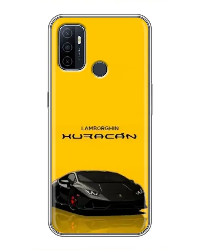 Чехол для OPPO A53 с картинкой «Lamborghini Huracan черный» Чехол для OPPO A53 с картинкой «Lamborghini Huracan черный»