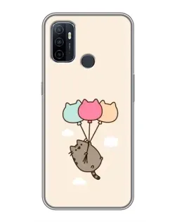 Чохол для OPPO A53 з картинкою «Пушин на кульках» Чохол для OPPO A53 з картинкою «Пушин на кульках»