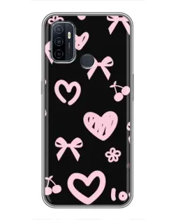 Чехол для OPPO A53 с картинкой «Сатиновый бант»