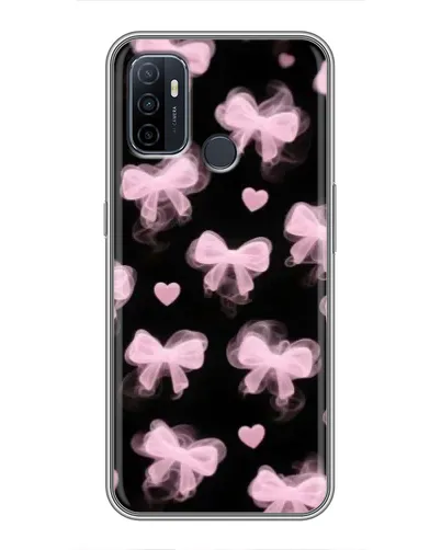 Чехол для OPPO A53 с картинкой «Геометрия банта»