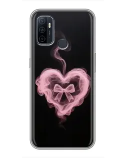Чехол для OPPO A53 с картинкой «Дымчатое сердце»