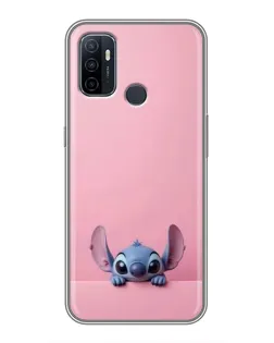 Чехол для OPPO A53 с картинкой «Stitch выглядывает» Чехол для OPPO A53 с картинкой «Stitch выглядывает»