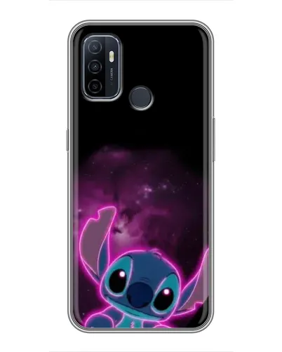 Чехол для OPPO A53 с картинкой «Неоновый Stitch»