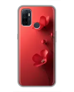 Чехол для OPPO A53 с картинкой «Маковые соцветия» Чехол для OPPO A53 с картинкой «Маковые соцветия»