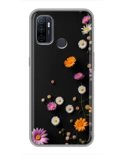Чехол для OPPO A53 с картинкой «Цветочная композиция» Чехол для OPPO A53 с картинкой «Цветочная композиция»