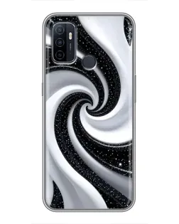 Чохол для OPPO A53 з картинкою «Чорно-біла спіраль» Чохол для OPPO A53 з картинкою «Чорно-біла спіраль»