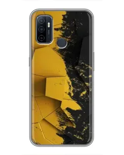 Чехол для OPPO A53 с картинкой «Золотые осколки геометрии» Чехол для OPPO A53 с картинкой «Золотые осколки геометрии»