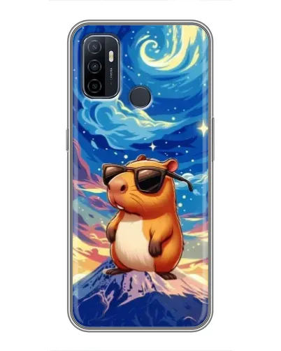 Чехол для OPPO A53 с картинкой «Капибара Ван Гога»