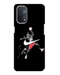 Чехол для OPPO A54 (5G) с картинкой «Jordan Jumpman»