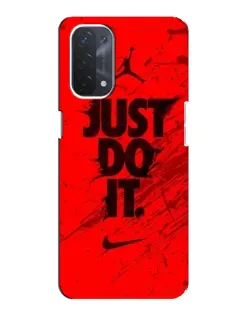 Чехол для OPPO A54 (5G) с картинкой «Nike Just Do It»