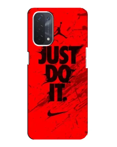 Чехол для OPPO A54 (5G) с картинкой «Nike Just Do It» Чехол для OPPO A54 (5G) с картинкой «Nike Just Do It»
