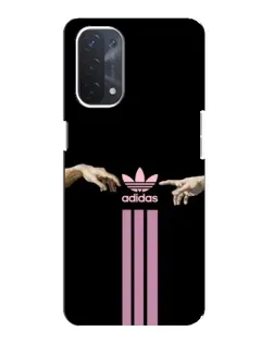 Чехол для OPPO A54 (5G) с картинкой «Adidas Hands»