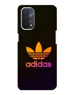 Чехол для OPPO A54 (5G) с картинкой «Градиент Adidas»