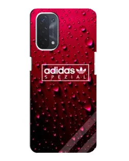 Чехол для OPPO A54 (5G) с картинкой «Adidas Gold Marble»