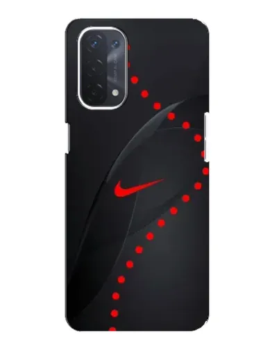Чехол для OPPO A54 (5G) с картинкой «Абстрактный дизайн Nike»