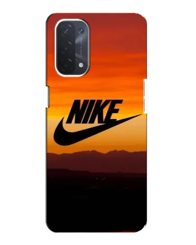 Чехол для OPPO A54 (5G) с картинкой «Nike — вечерний горизонт»