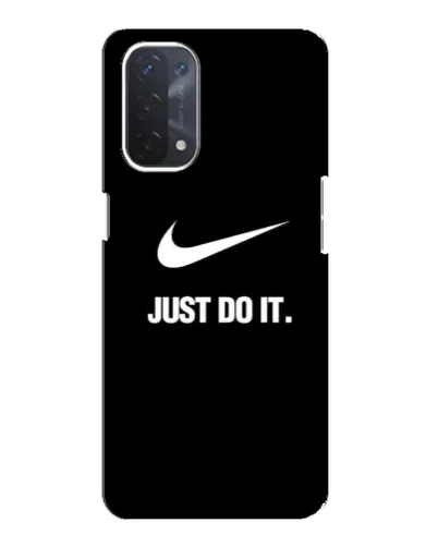 Чехол для OPPO A54 (5G) с картинкой «Классический принт Nike»
