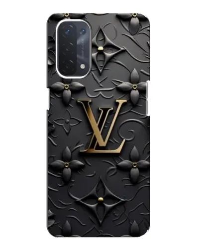 Чехол для OPPO A54 (5G) с картинкой «Кожаная текстура LV»