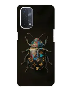 Чехол для OPPO A54 (5G) с картинкой «LV — мраморный принт»
