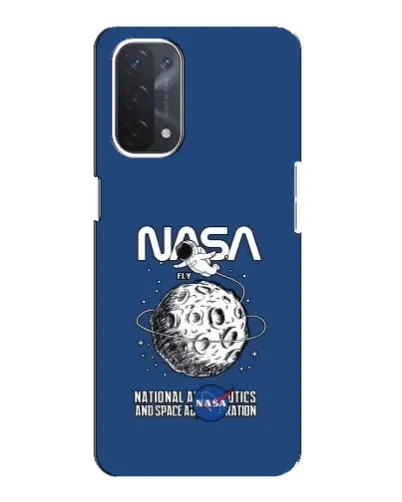Чехол для OPPO A54 (5G) с картинкой «NASA — лунная миссия» Чехол для OPPO A54 (5G) с картинкой «NASA — лунная миссия»
