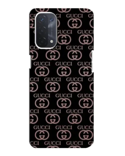 Чехол для OPPO A54 (5G) с картинкой «Классическая монограмма Gucci»