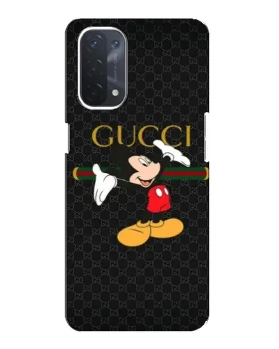 Чехол для OPPO A54 (5G) с картинкой «Микки Маус Gucci»