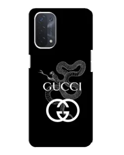 Чохол для OPPO A54 (5G) з картинкою «Gucci — срібна змія» Чохол для OPPO A54 (5G) з картинкою «Gucci — срібна змія»
