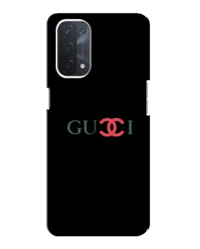 Чехол для OPPO A54 (5G) с картинкой «Gucci — красный градиент»