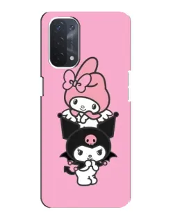 Чехол для OPPO A54 (5G) с картинкой «My Melody и Kuromi» Чехол для OPPO A54 (5G) с картинкой «My Melody и Kuromi»