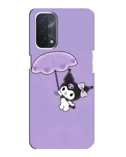 Чехол для OPPO A54 (5G) с картинкой «Kuromi с зонтиком» Чехол для OPPO A54 (5G) с картинкой «Kuromi с зонтиком»