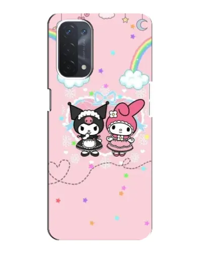 Чехол для OPPO A54 (5G) с картинкой «My Melody и Kuromi» Чехол для OPPO A54 (5G) с картинкой «My Melody и Kuromi»