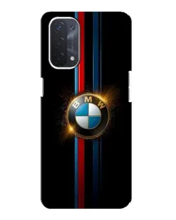 Чехол для OPPO A54 (5G) с картинкой «BMW M-Power неон»